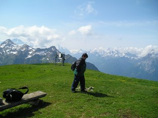 Auf dem Gipfel